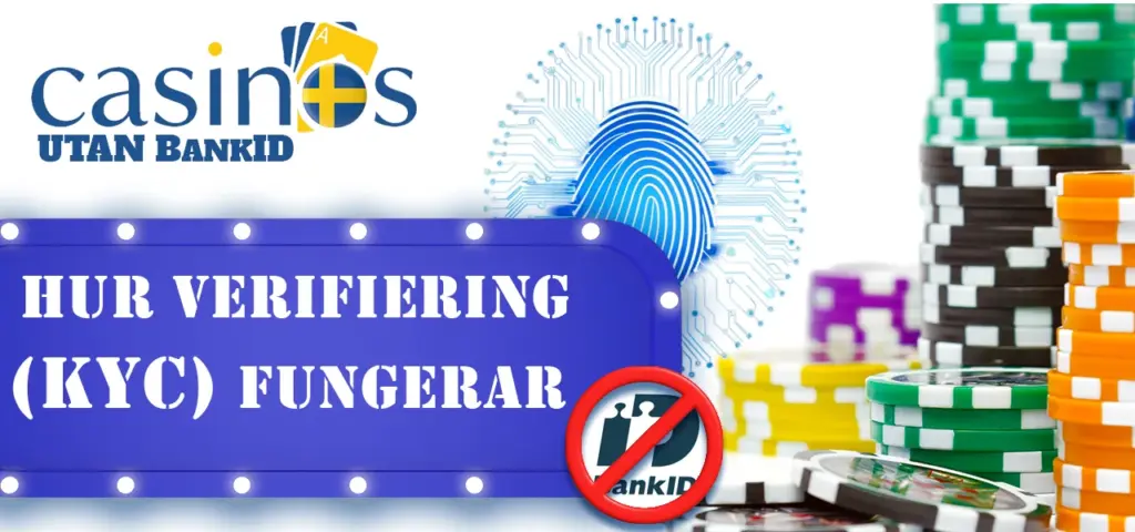 Verifiera dina uppgifter på kasinon utan BankID