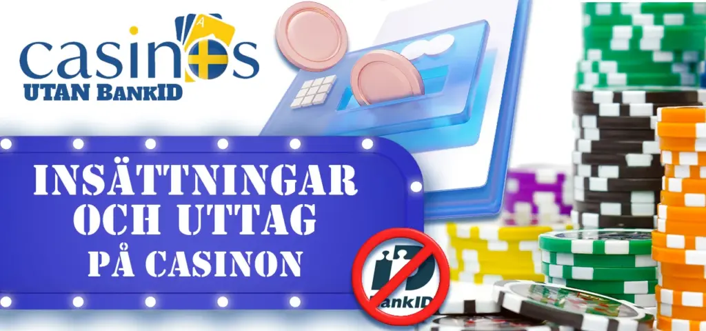 Betalningsmetoder på kasinon utan BankID